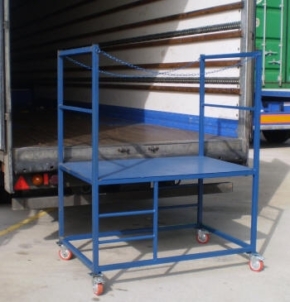 Lorry Access Mobile Unloading Platform