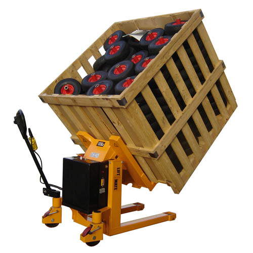 Manual and Electric Pallet Tilters