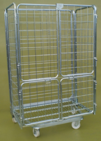 Whopper Roll Pallet -Roll Cage