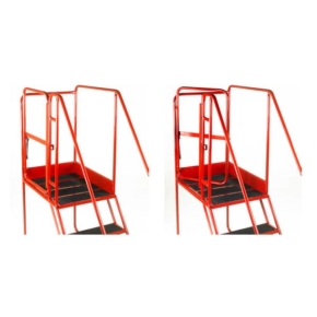 Steptek Quality Red Range Warehouse Ladders