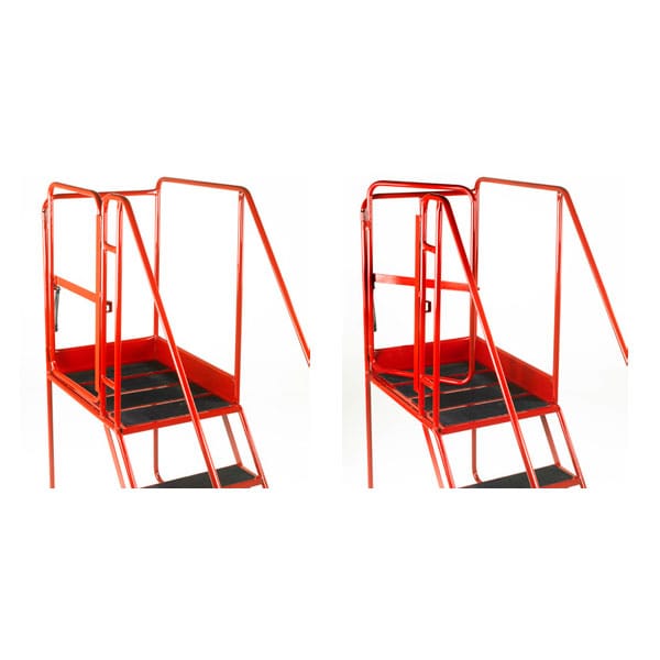 Steptek Quality Red Range Warehouse Ladders