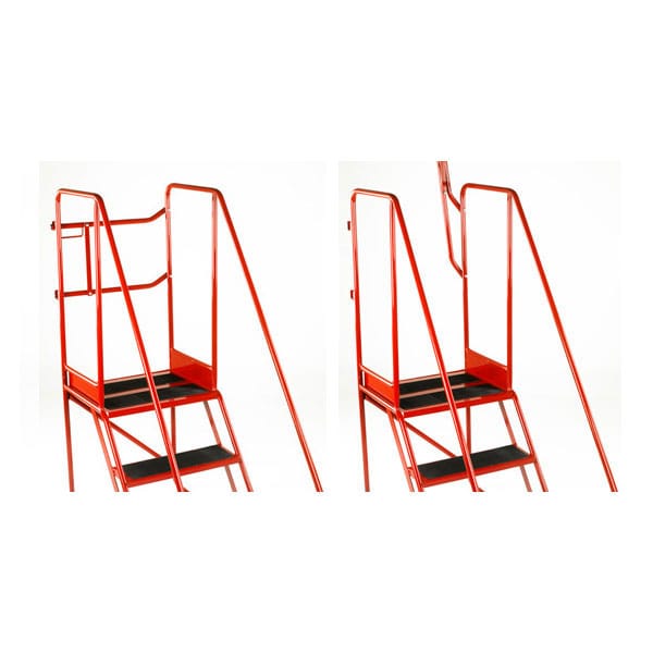 Steptek Quality Red Range Warehouse Ladders