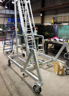 Tanker Access Platform Steps Adjustable Height