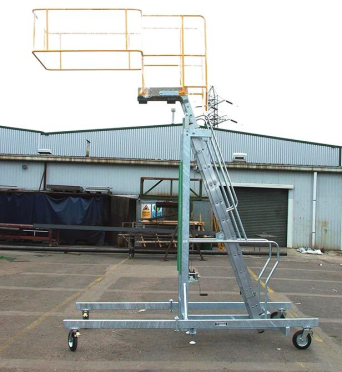 Tanker Access Platform Steps Adjustable Height