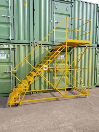 Shipping Container Access Steps