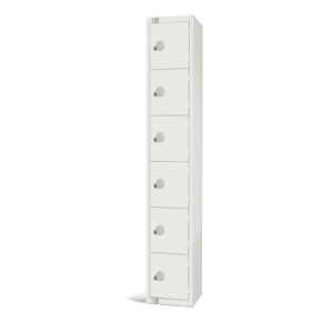 Elite All White Lockers