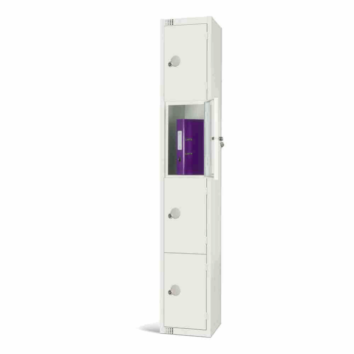 Elite All White Lockers