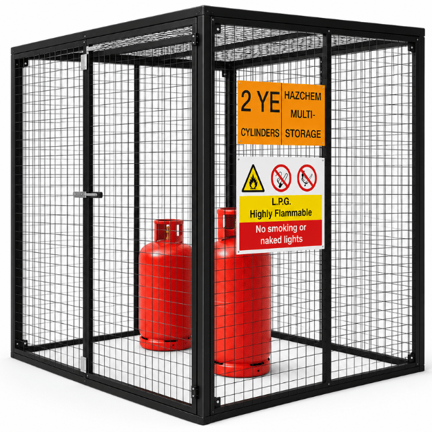 Britgas Gas Bottle Storage Cages