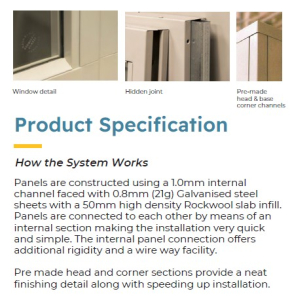 Europa Double Skin Wall Partitioning System