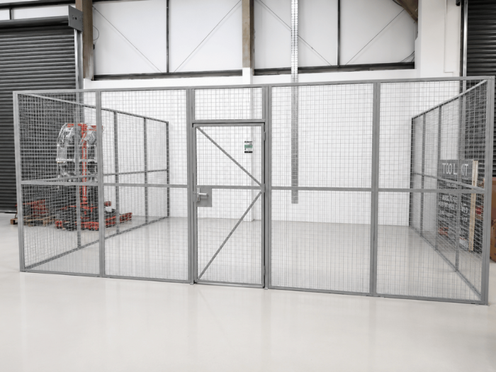 Eurocage Mesh Security Cage – Painted