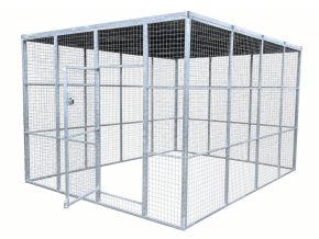 Nemesis Security Storage Cage – Lockable Mesh Metal Cage