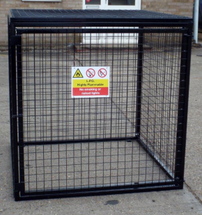 Britgas Gas Bottle Storage Cages