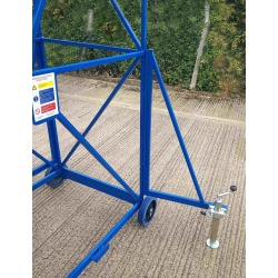 Hercules Lorry Access Steps with Bat Wings