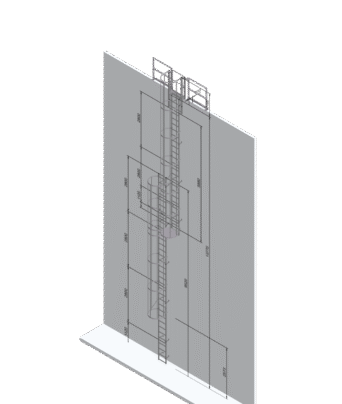 Bespoke or Custom Vertical Access Ladder