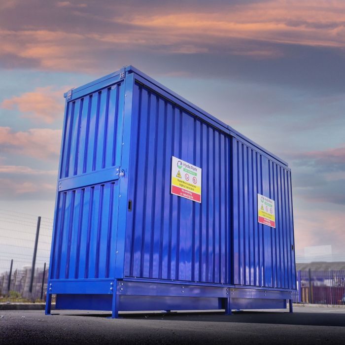 8 IBC Dual Purpose Bunded Storage Unit