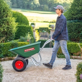 Henchman 135L Heavy Duty Galvanised Wheelbarrow