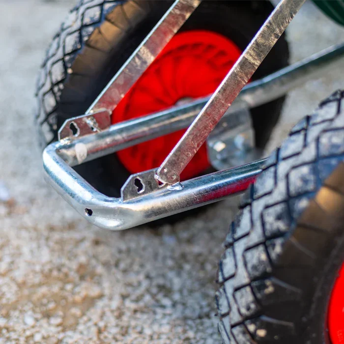 Henchman 135L Heavy Duty Galvanised Wheelbarrow