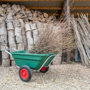 Henchman Galvanised Wheelbarrow 350L