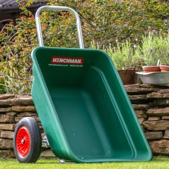 Henchman Galvanised Wheelbarrow 350L