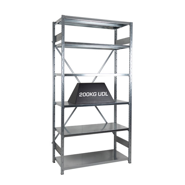 EXPO 4G Galvanised Shelving