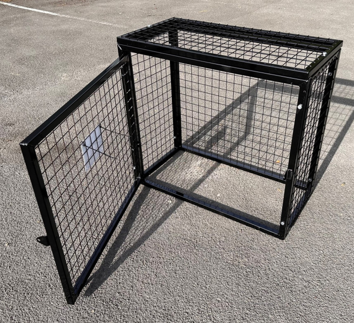 Flat Pack Lockable Gas Cylinder Storage Cage