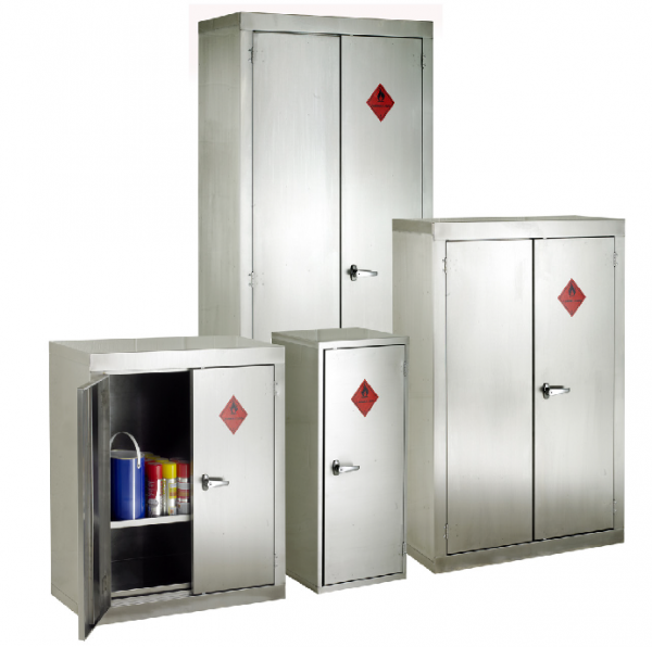 Stainless Steel Hazardous Cabinets
