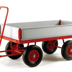 TR126 Turtntable Trailer with TR157SS Side Panel Kit