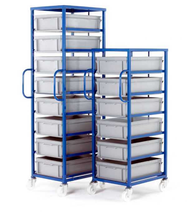 Large Tray Mobile Tray Rack