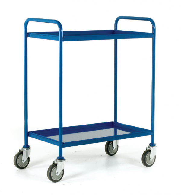 Tray Trolley Blue Epoxy Trays 2 tray