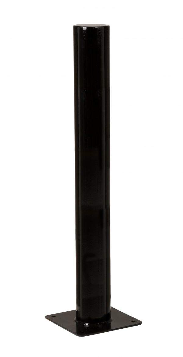 Protective post black