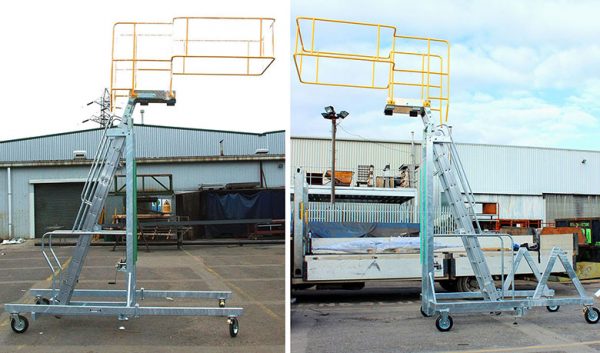 Tanker Access Platform Outrigger vs Counterbalanced