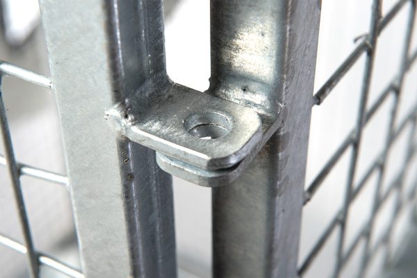 Armorgard Tuffcage folding one piece gas cylinder storage cage - Padlock point