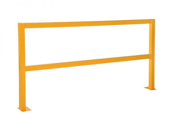 BAR-31.90 Yellow-Straight walkway barrier