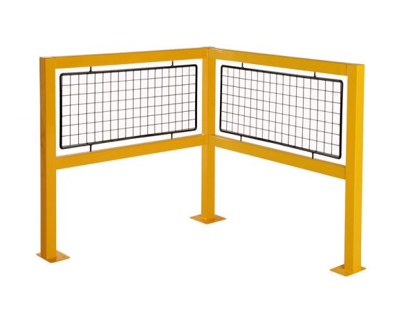 BAR-42.11 Yellow Fully Welded Walkway Barriers