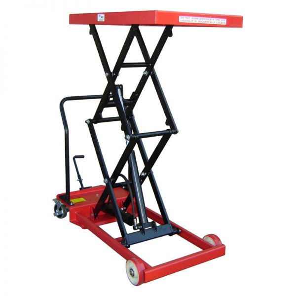 Double Manual Scissor Lift Table 450kg