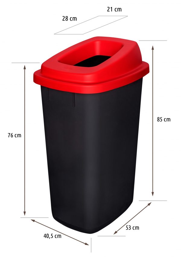 Open Top recycling Bins - 90 litres