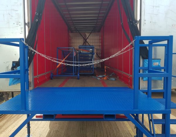 Heavy Duty Mobile Lorry Access Platform 2000kg