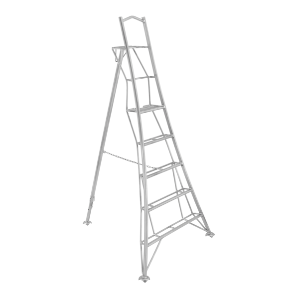 Henchman Tripod Garden Steps with 1 Adjustable Leg